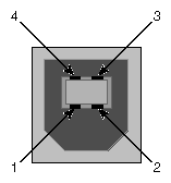 USB Type B Connector