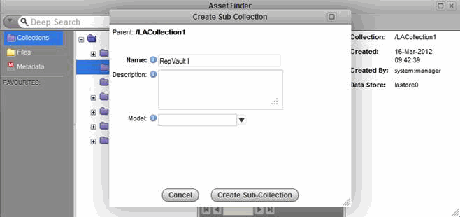 Naming a Replication Vault