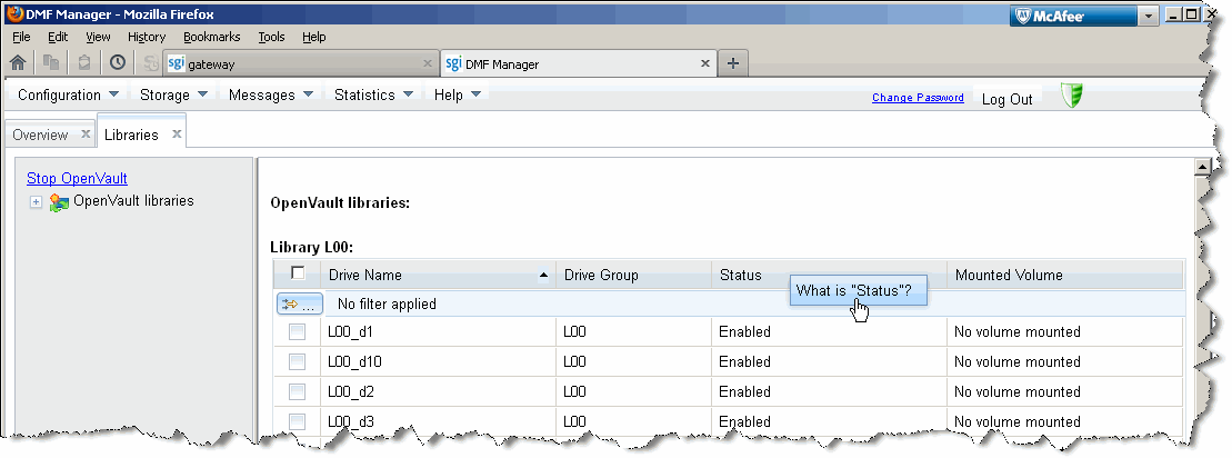 OpenVault Library Status