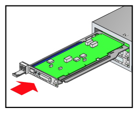 Installing a Card in a Slot