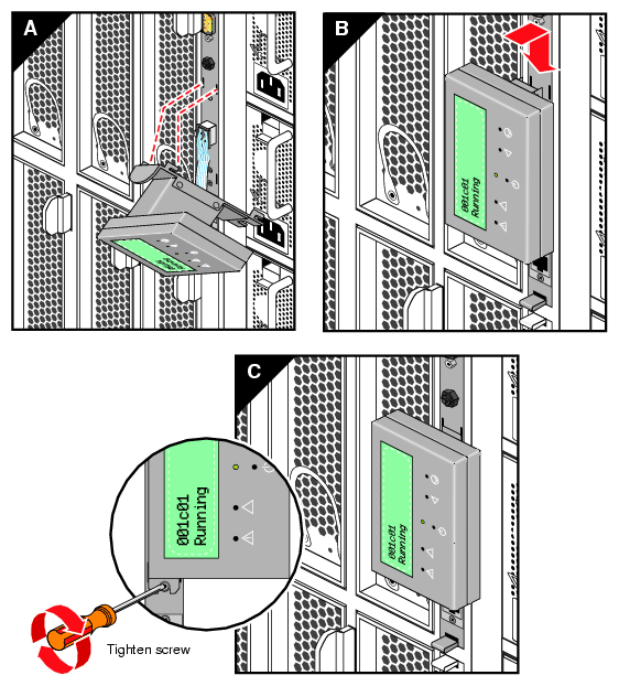Replacing the L1 Controller Panel