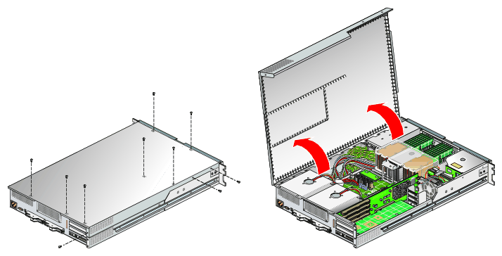 Opening the System Cover