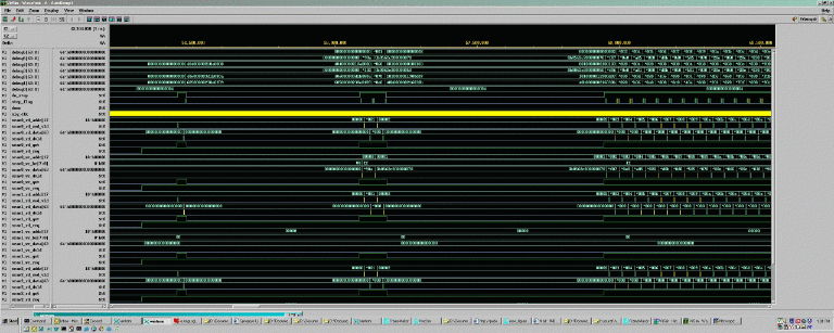Sample vcdplus.vpd Waveform in Virsim